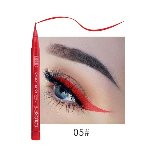 Qibest-Crayon Eye-Liner Liquide Noir Imperméable",Outils De Maquillage,Précision Longue Durée,Lisse,Facile À Porter,"11 Couleurs #D 