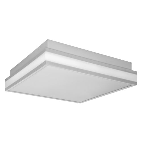Ledvance Orbis Magnet Smart+ Wi-Fi 30x30cm Gris, Plafonnier Led À Gradation Pour L'intérieur, 26w,3000 - 6500k, Lampe Design Avec Cadre Magnétique Innovant