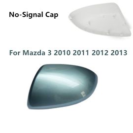 Droite Et Gauche - Ice Blue Stores-Couvercle De Rétroviseur Latéral Pour Conducteur Et Passager Droit, Garniture De Cadre De Rétroviseur, Capuchon Sans Signal Pour Mazda 3, 2010, 2011, 2012, 2013
