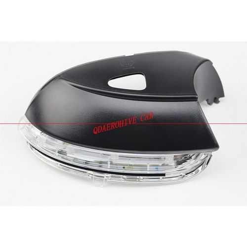 Gauche - Qdaerohid ¿ Rétroviseur Led Pour Volkswagen Vw Coccinelle Passat B7 Cc Scirocco Jetta Mk6, Clignotant Au Sol