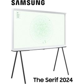 TV QLED Samsung The Serif Lifestyle TQ43LS01DAU 108 cm 4K UHD 2024 Blanc