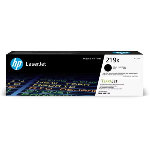 HP 219X - À rendement élevé - noir - original - LaserJet - cartouche de toner (W2190X) - pour Color LaserJet Pro MFP 3302fdn