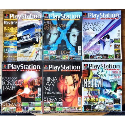 5 Playstation Magazines + 1 Hors-Série