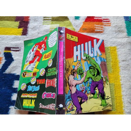 Recueil Hulk N° 620. Editions : Aredit 1978.