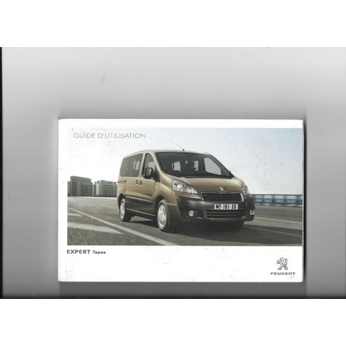 Manuel D'utilisation Peugeot Expert Tepee 2013
