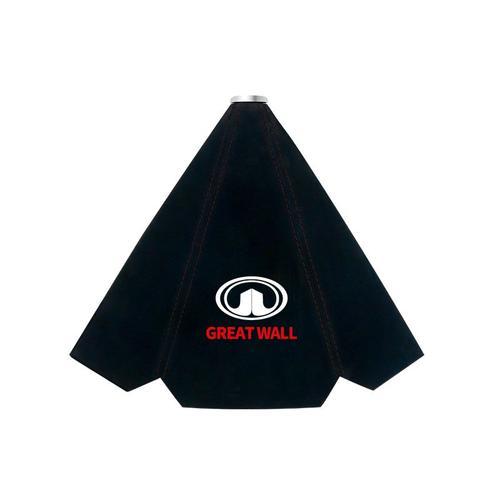 Ligne Noire En Daim - Couvercle De Levier De Vitesse Pour Voiture, Accessoire Pour Levier De Vitesse, Guêtre De Démarrage Pour Great Wall Haval Hover H5 H6 H9 M6 F7 Poer Wey