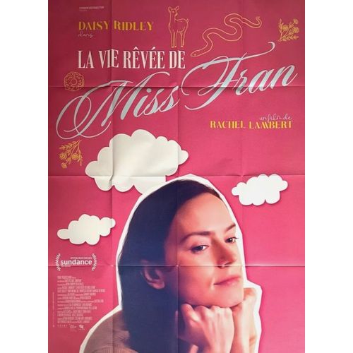La Vie Rêvée De Miss Fran - Affiche Originale De Cinéma - Format 120x160 Cm - Un Film De Rachel Lambert Avec Daisy Ridley, Dave Merheje, Parvesh Cheena, Marcia Debonis, Megan Stalter - Année 2024