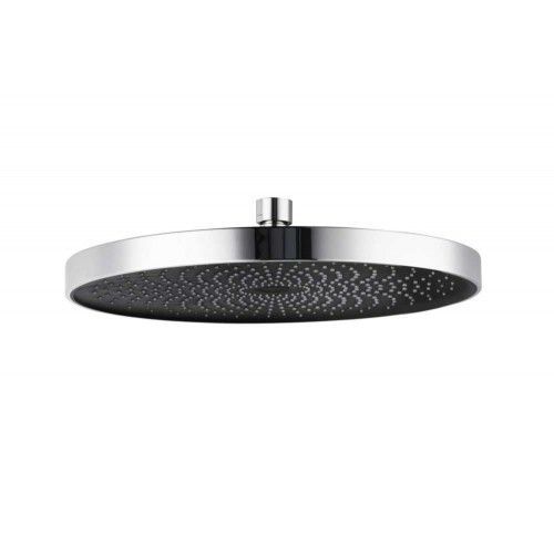 Douche de tête chromée noire - diamètre 260 mm - Water Saving WENKO