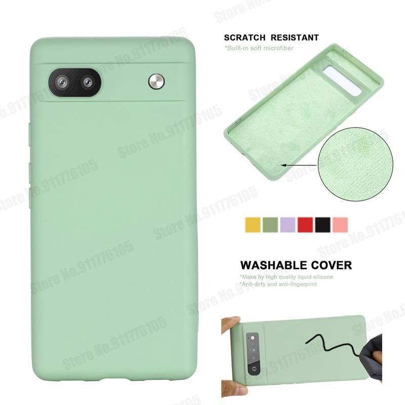 Couleur Vert Matcha Pour Google Etui Coque Pour Pixel 6 Pro - 2