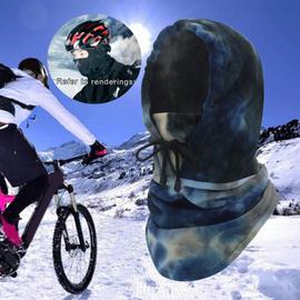 Masque de cyclisme coupe-vent en polaire pour garder au chaud