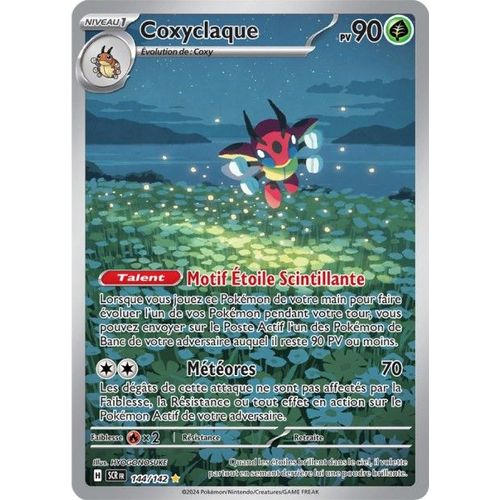 Carte Pokémon - Coxyclaque - 144/142 - Secrète-Rare - Ev7 Couronne Stellaire