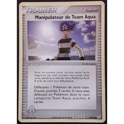 Carte Pokémon - Trainer Manipulateur De Team Aqua 69/95 - Set Ex Team Magma Vs Team Aqua (Fr)