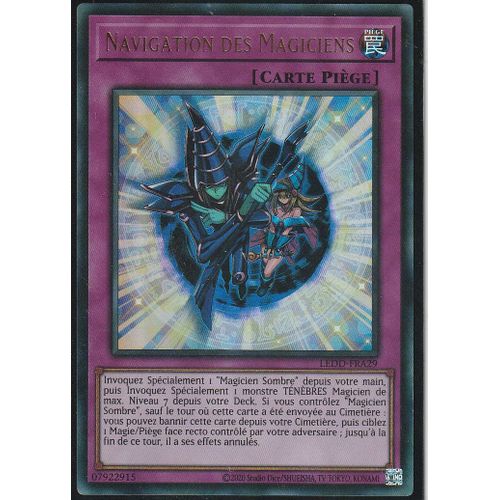 Carte Yu-Gi-Oh - Navigation Des Magiciens - Ledd-Fr29 - Ultra-Rare - Dragon Légendaire