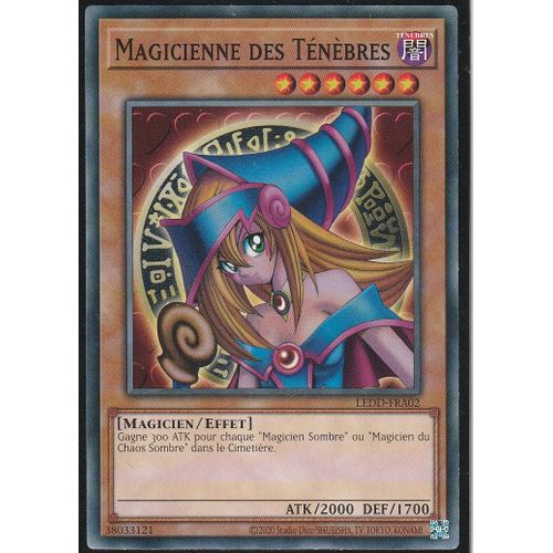 Carte Yu-Gi-Oh - Magicienne Des Ténèbres - Fra02 - Dragon Légendaire