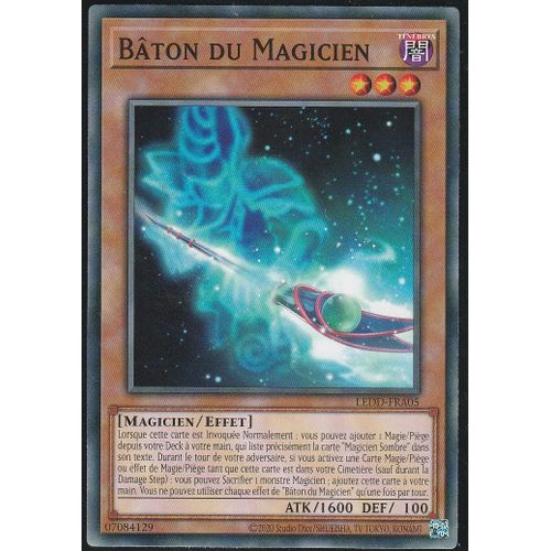 Carte Yu-Gi-Oh - Bâton Du Magicien - Fra05 - Dragon Légendaire