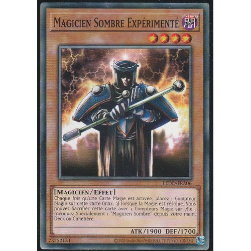Carte Yu-Gi-Oh - Magicien Sombre Expérimenté - Fra06 - Dragon Légendaire