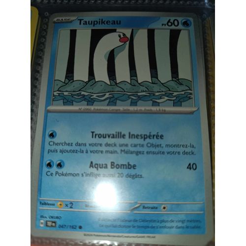Commune - Pokemon - Forces Temporelles - Taupikeau 47/162
