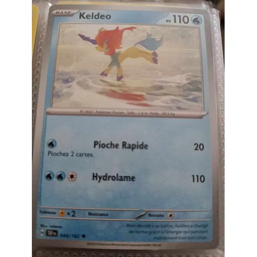 Peu Commune - Pokemon - Forces Temporelles - Keldeo 44/162