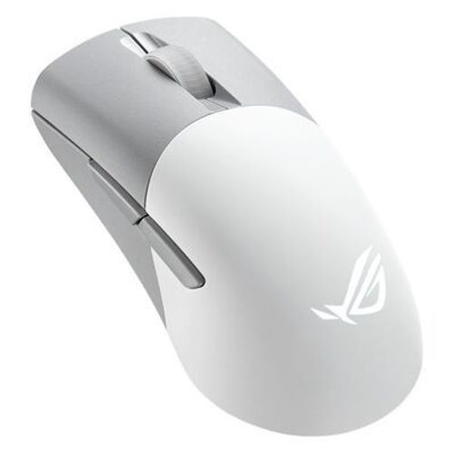 ASUS ROG Keris Wireless Aimpoint WT - Souris Gaming sans fil - gris/blanc