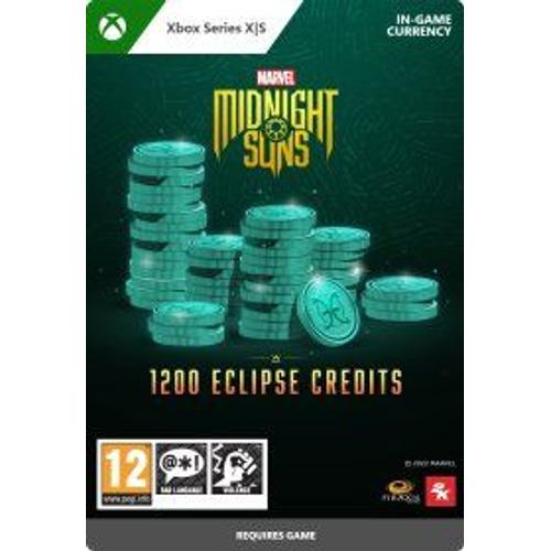 Marvels Midnight Suns - 1,200 Eclipse Credits (Extension/Dlc) - Jeu En Téléchargement