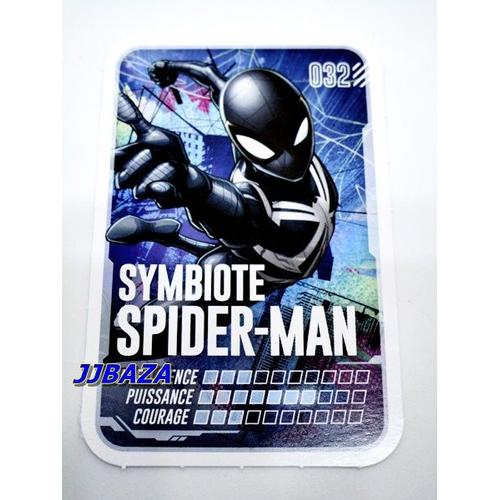 Carte Marvel 32 Symbiote Spider-Man Pars En Mission Leclerc 2022