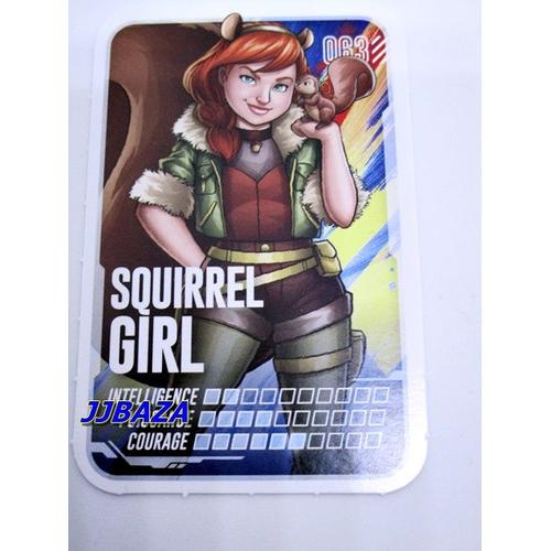 Carte Marvel 63 Squirrel Girlpars En Mission Leclerc 2022