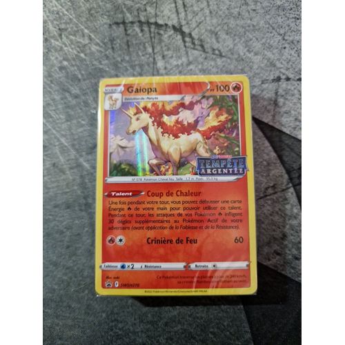 Galopa Holo Swsh270 - Kit D'ap - Eb12 Tempete Argentee