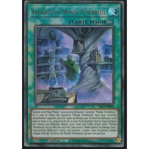 Carte Yu-Gi-Oh - Archives Du Monde Tenebreux - Sr13-Fr026 - Ultra-Rare -