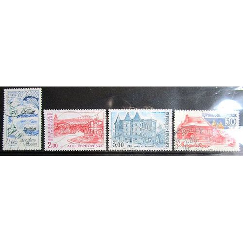 1982. Série Complète F2193 À F2196: Série Touristique.