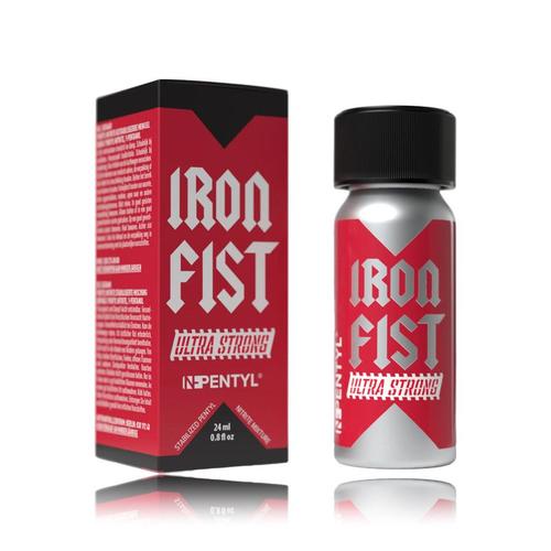 Poppers Iron Fist Ultra Strong (Pentyl Nitrite) 24 Ml