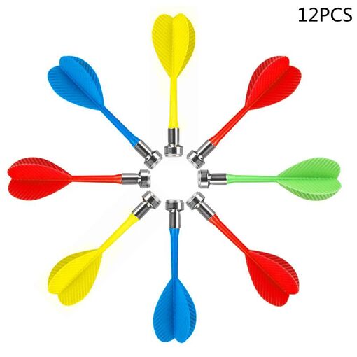 12 Fléchettes,Magnétique Cible De Fléchette - Sécurisé Pour Enfants...