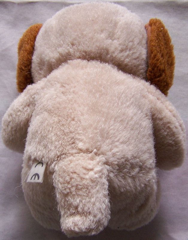 Peluche Ourson Beige, Oreilles Marron