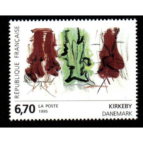 Timbre France Art Contemporains 1995