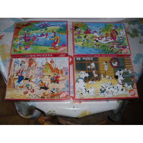 Lot Puzzles Disney Favorit