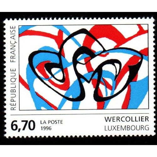 Timbre France 1996 Art Contemporain