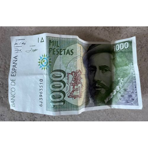 Billet Espagnol 1000 Pesetas