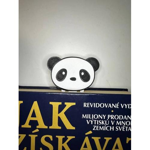 Marque-Page Panda Accessoire De Lecture Mignon Et Pratique Panda Bookmark Cute And Practical Reading Accessory