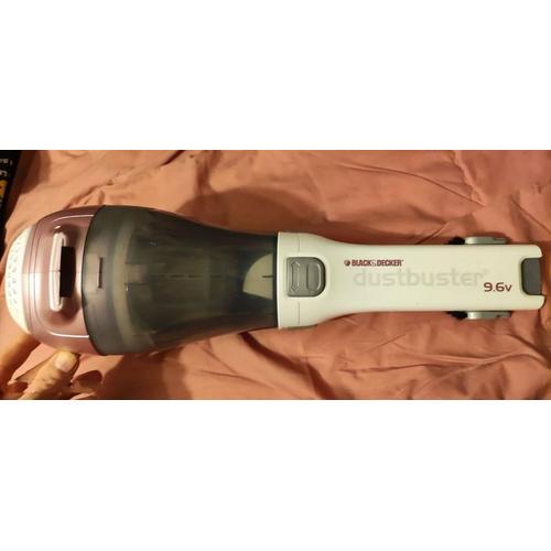 Aspirateur Black Et Decker Dustbuster 9,6 Volt, Sans Chargeur Électrique 