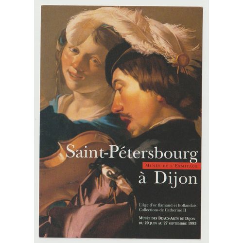 Carte De Collection Saint-Pétersbourg, Musée De L'ermitage À Dijon, L'âge D'or Flamand Et Hollandais, Collection De Catherine Ii