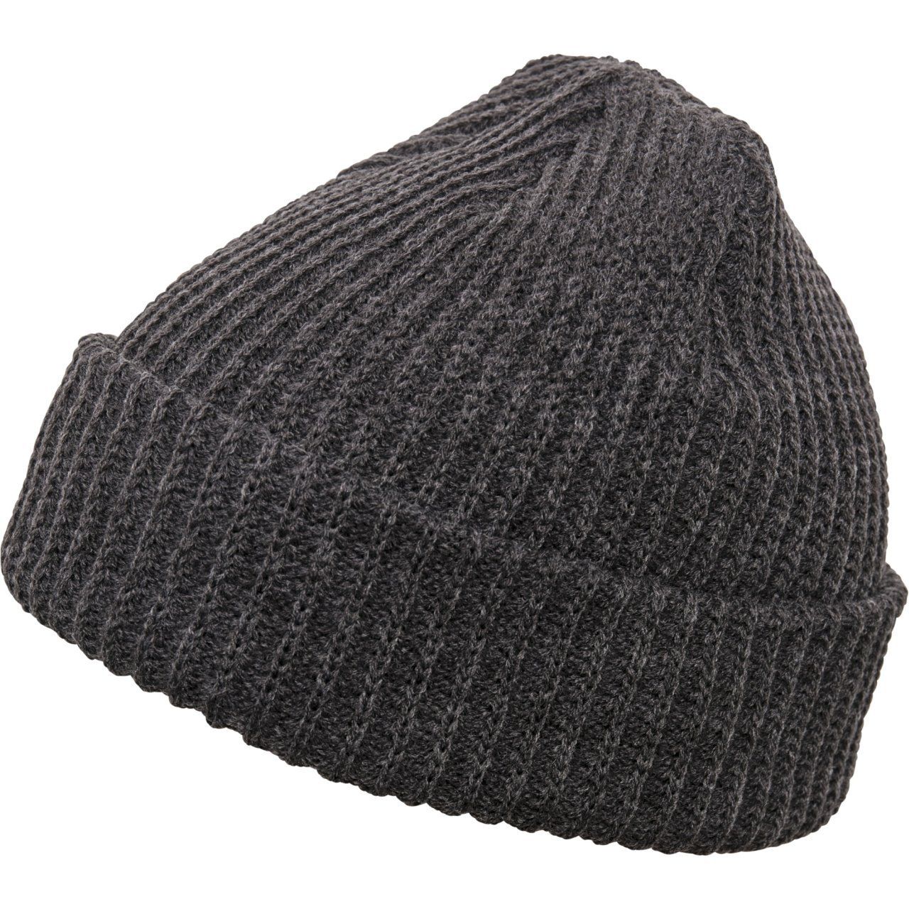 Flexfit Yupoong Rib Fisherman Beanie - Heather Gris