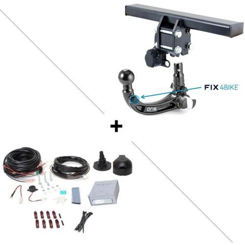 Attelage Volkswagen Tiguan Y Compris Allspace (04/16-) Rdsov Fix4bike + Faisceau Universel 7 Broches + Boitier Électronique - Bosal Oris