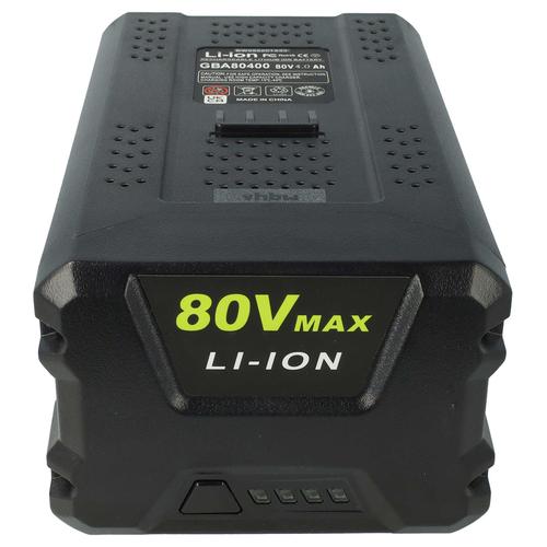 vhbw 1x Batterie compatible avec Briggs & Stratton Snapper ESXDUC82, ESXD21SPM82K, SXDCS82, SXDHT82, SXDST82, ESXD21SPWM82K (4000mAh, 80V, Li-ion)