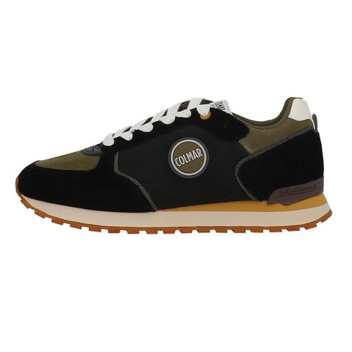 Chaussures Mode Ville Colmar Tarvis Block Black Military Green Ochre Noir