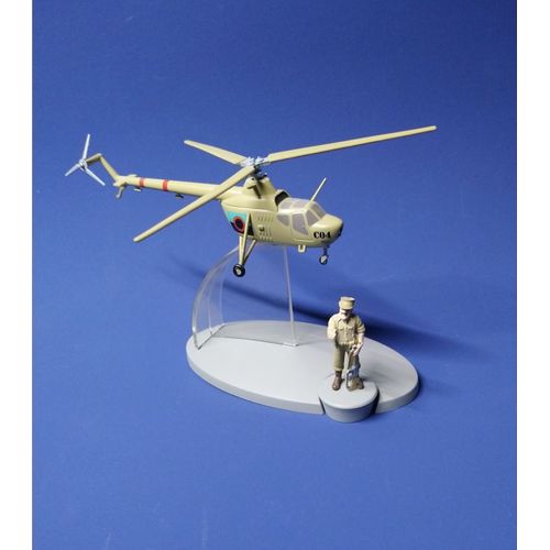 En Avion Tintin N°22 L'hélicoptère De Tintin Et Les Picaros