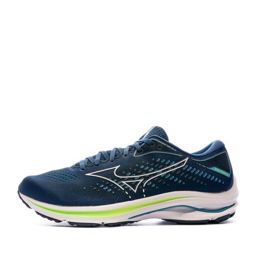 Chaussures De Running Bleu Mizuno Wave Rider