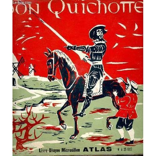 Don Quichotte (Livre + Disque Vinyle 33 Tours).