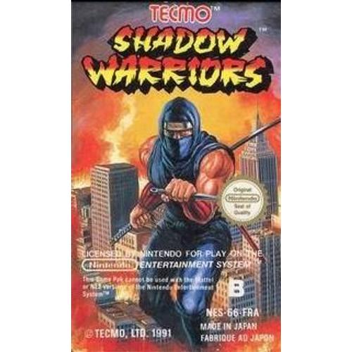 Shadow Warriors (Ninja Gaiden) Nes Nintendo Nes