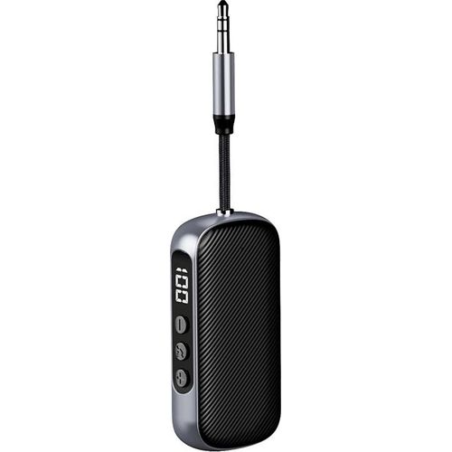 Force Play - Adaptateur d'interface audio sans fil Bluetooth pour récepteur audio sans fil, transmetteur audio sans fil - émetteur et récepteur 2-en-1 - noir