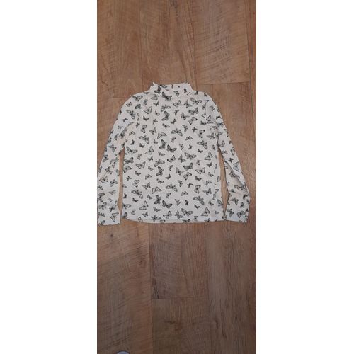 T-Shirt Col Roulé C&a Fille 10 Ans