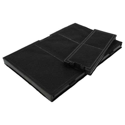 vhbw Lot de filtres remplacement pour Siemens LZ10AKA00 pour hotte aspirante - filtre à charbon actif
